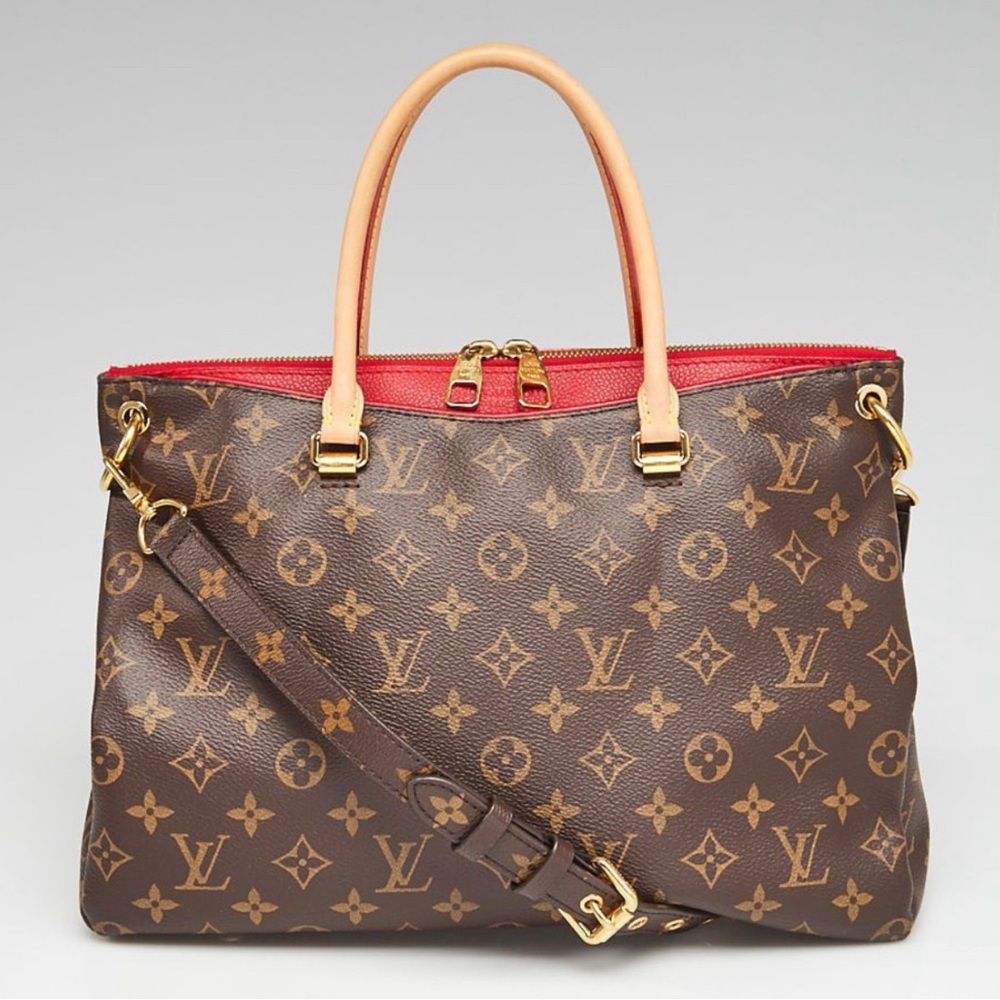 RARE Louis Vuitton Pallas MM Satchel Handbag ‼️Authentic‼️
